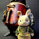 Illustration for article titled Guy Turns Cute Bunny Toy Into Battle-Hardened Mech
